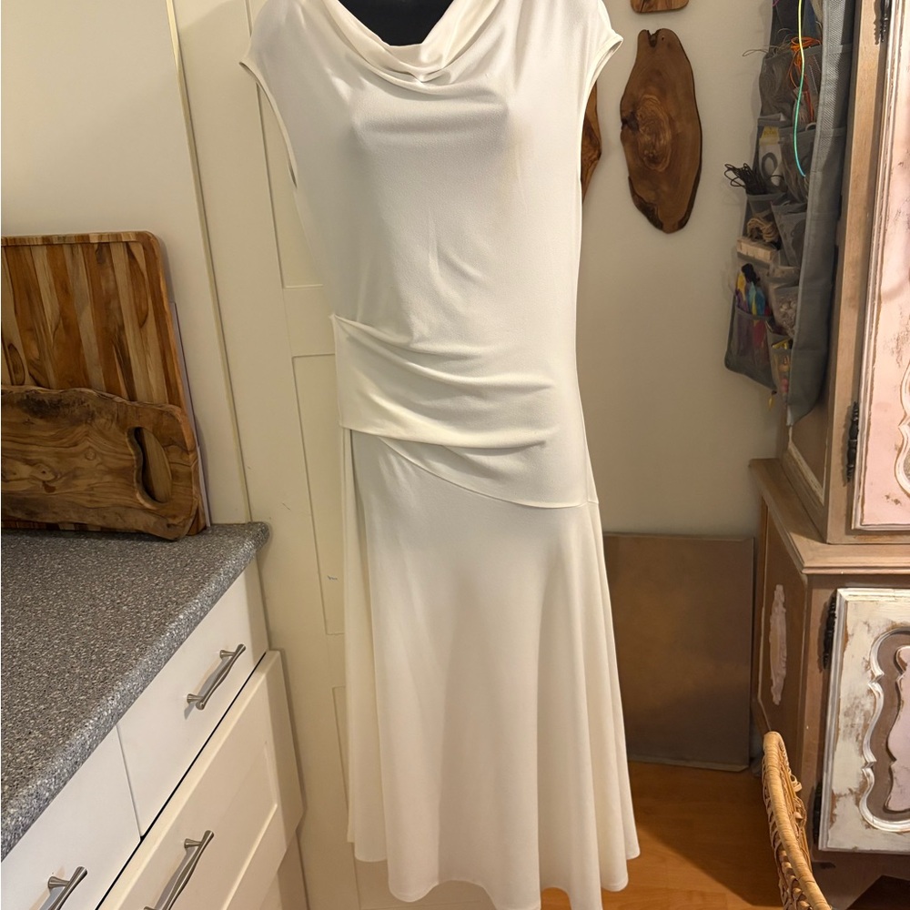 By Malene Birger white Aida Midi Dress